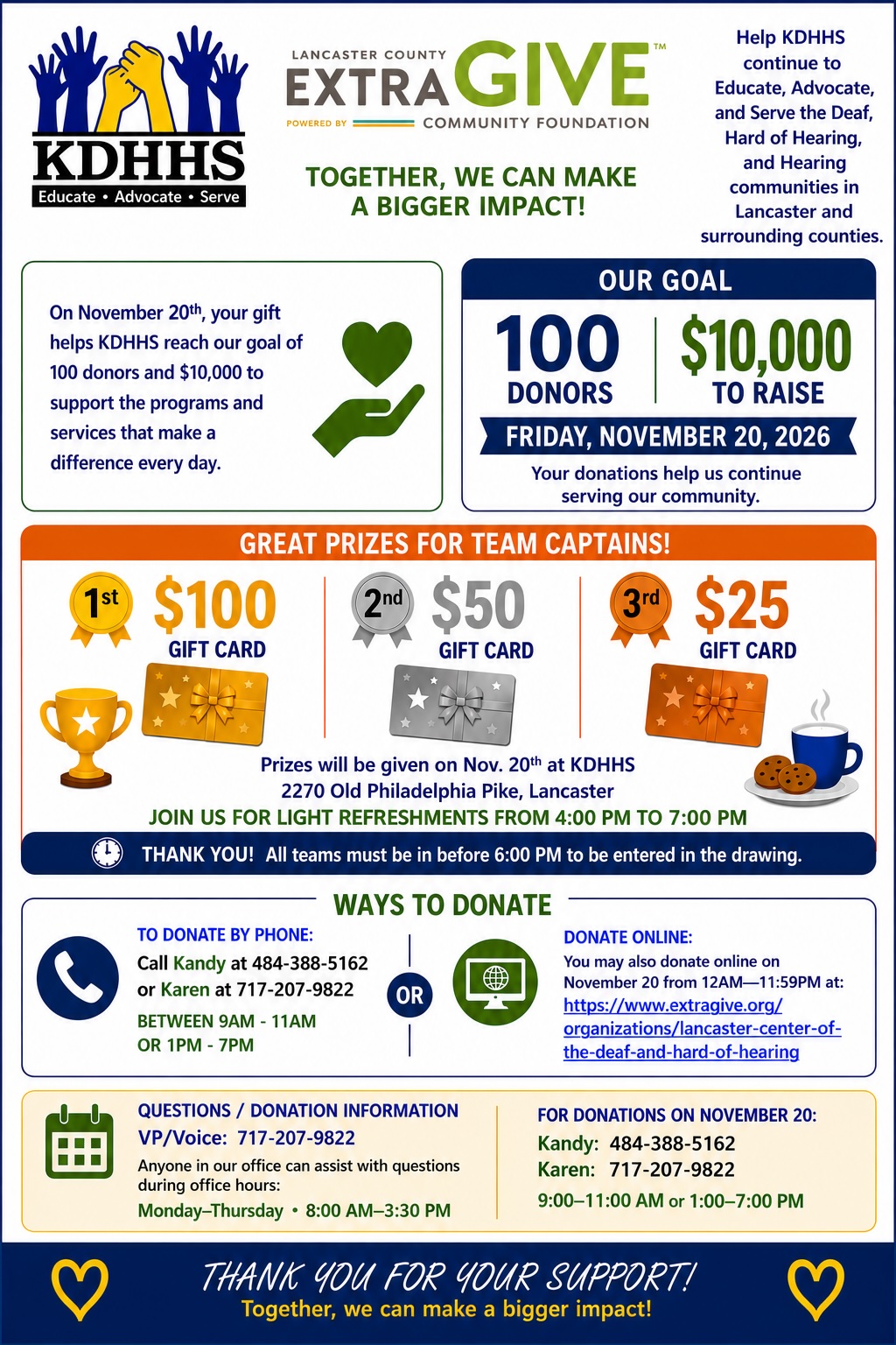 extragive flyer 2026, november 20