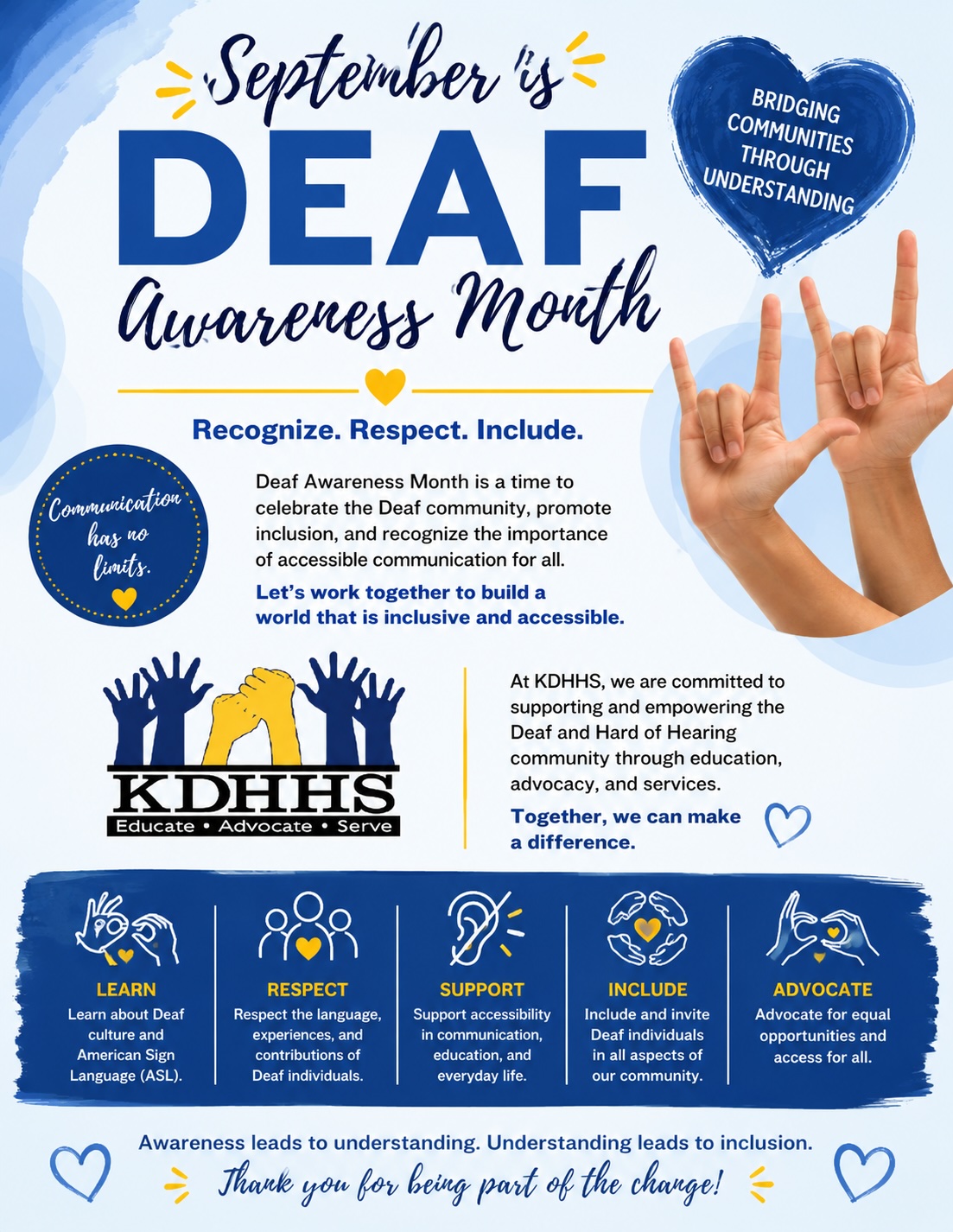 september is deaf awareness month