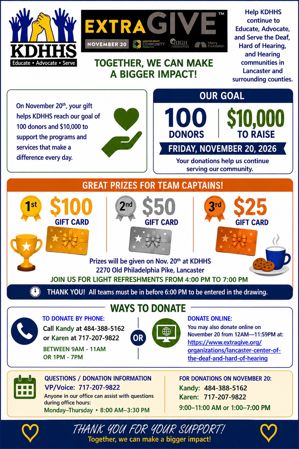 extragive flyer 2026, november 20